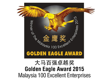 Golden Eagle Award 2015 - Malaysia 100 Excellent Enterprises